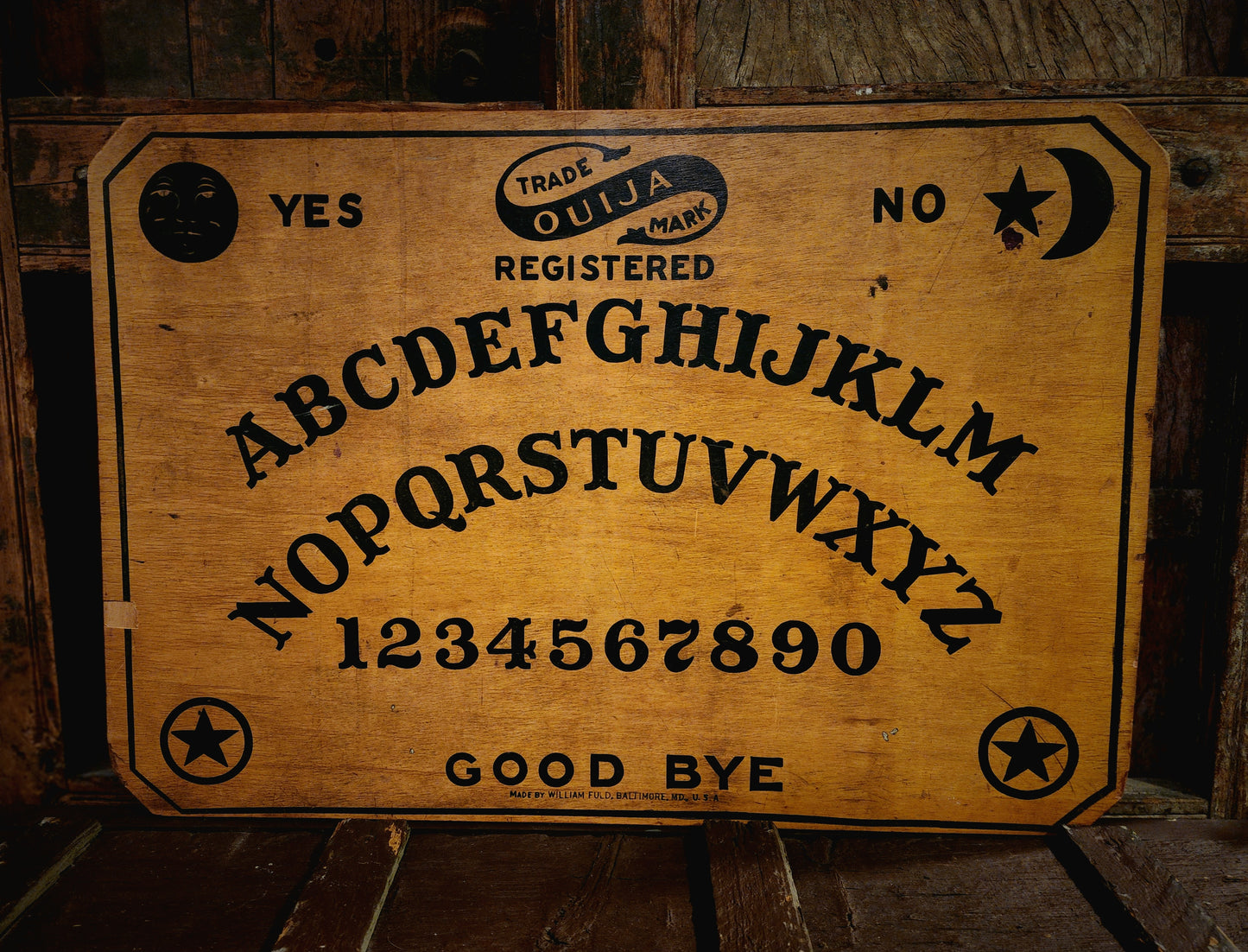 Antique 1920's Ouija Board