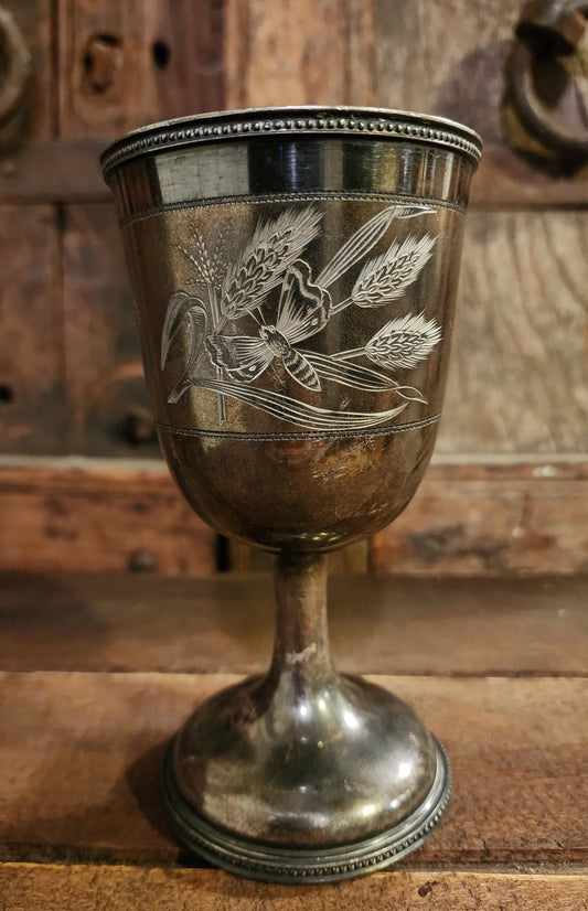 Moth and Wheat Chalice